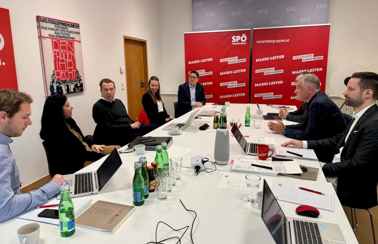 SPÖ Vorarlberg Meclis Grubu'ndan Adalet Vurgusu: Landesvolksanwalt Klaus Feuerstein ile Toplantı