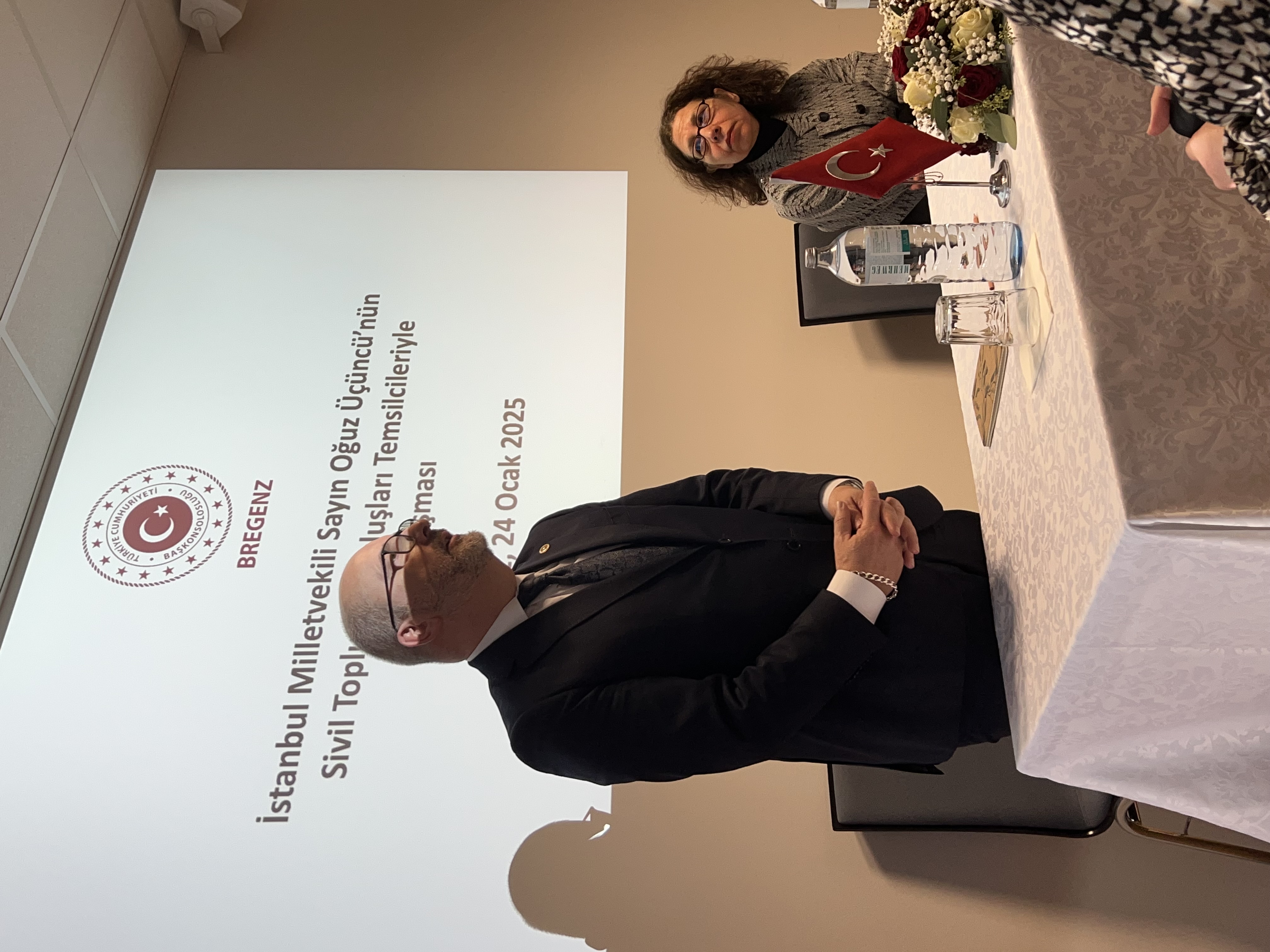 İstanbul Milletvekili Oğuz Üçüncü Bregenz’de STK Temsilcileri ile Bir Araya Geldİ