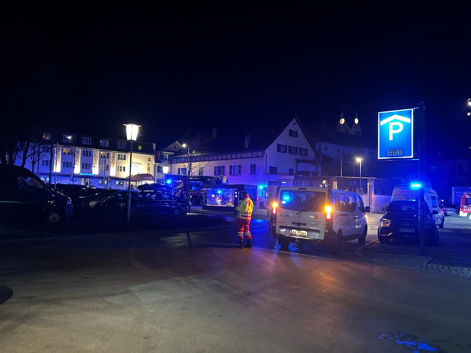 Feldkirch’te Çok Katlı Bir Apartmanda Yangın