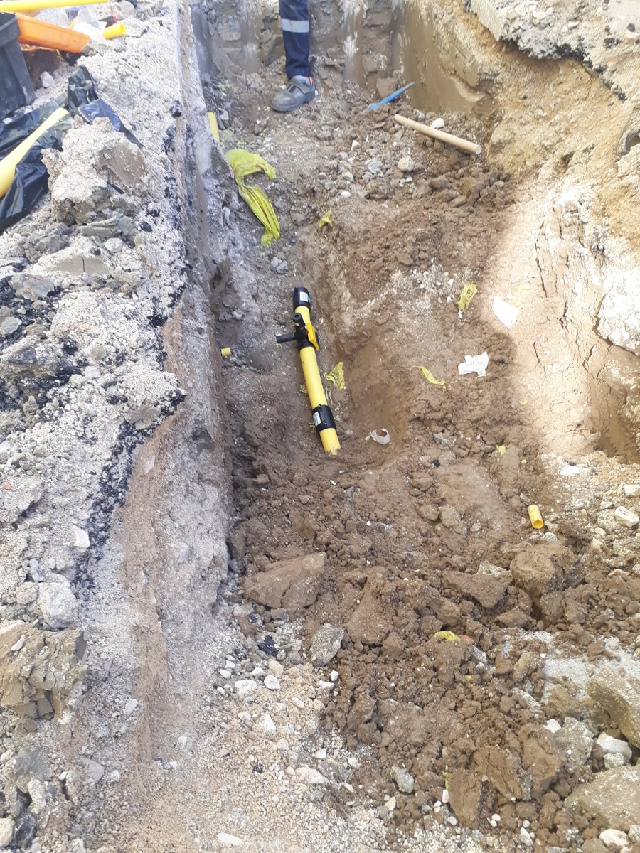 Lustenau’da Gaz Borusu Hasar Gördü