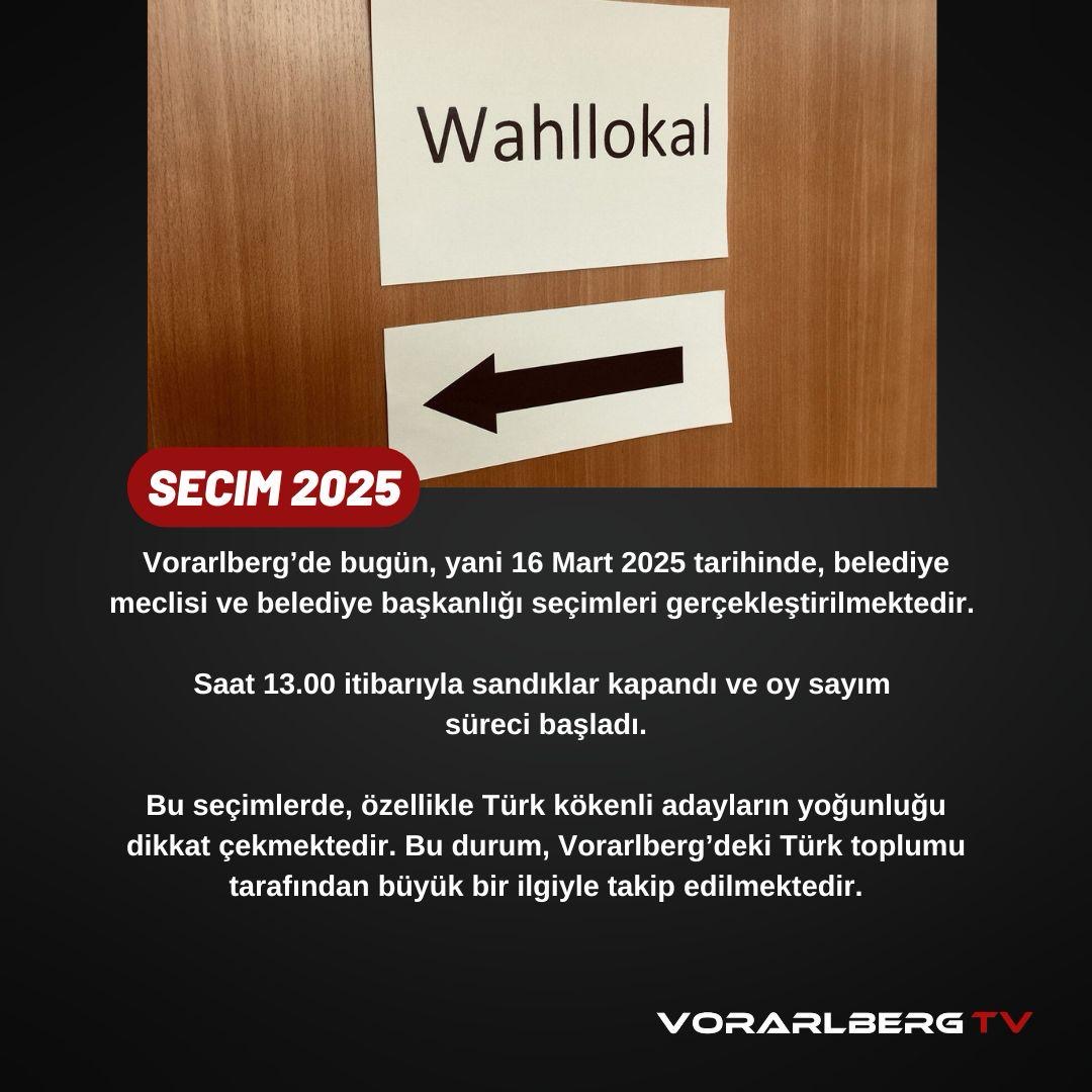 Vorarlberg'de Belediye Seçimleri: Sandıklar Kapandı, Sayım Süreci Başladı