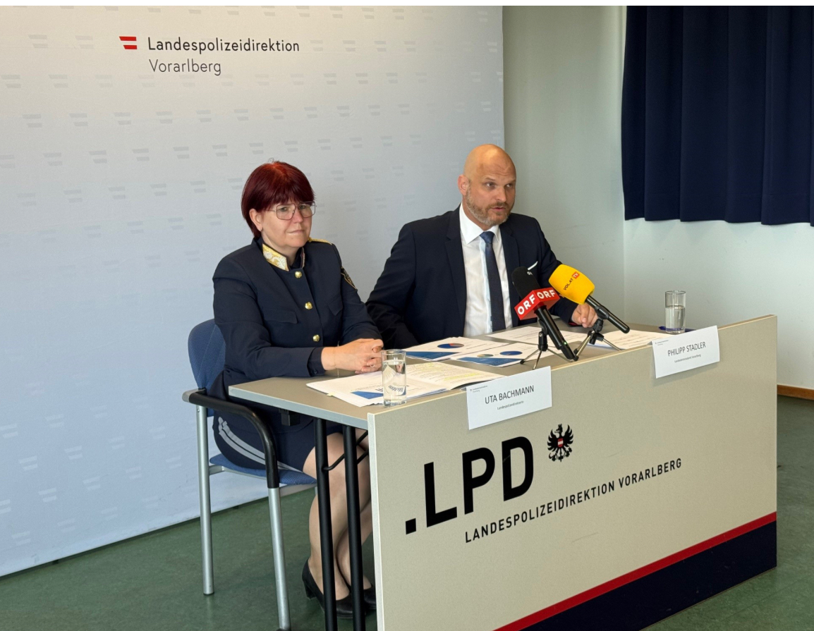 Vorarlberg Polisi 2024 Suç İstatistiklerini Açıkladı: Suç Oranı Arttı, Aydınlatma Oranı Zirvede Kaldı