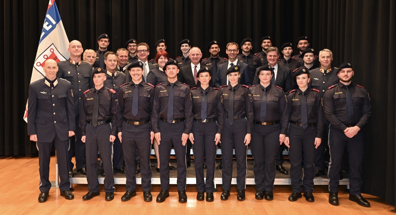 Vorarlberg Polisi Güçleniyor: 31 Mezun, 59 Yeni Aday Göreve Başladı
