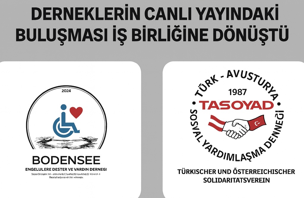 Vorarlberg’de Örnek Dayanışma: Derneklerin Canlı Yayındaki Buluşması İş Birliğine Dönüştü Vorarlberg’de Örnek Dayanışma: Derneklerin Canlı Yayındaki Buluşması İş Birliğine Dönüştü