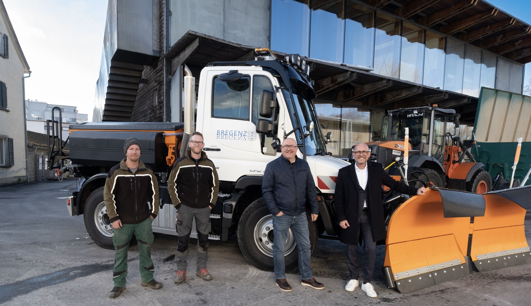 Bregenz Belediyesi Yeni Nesil Unimog Aracını Hizmete Aldı