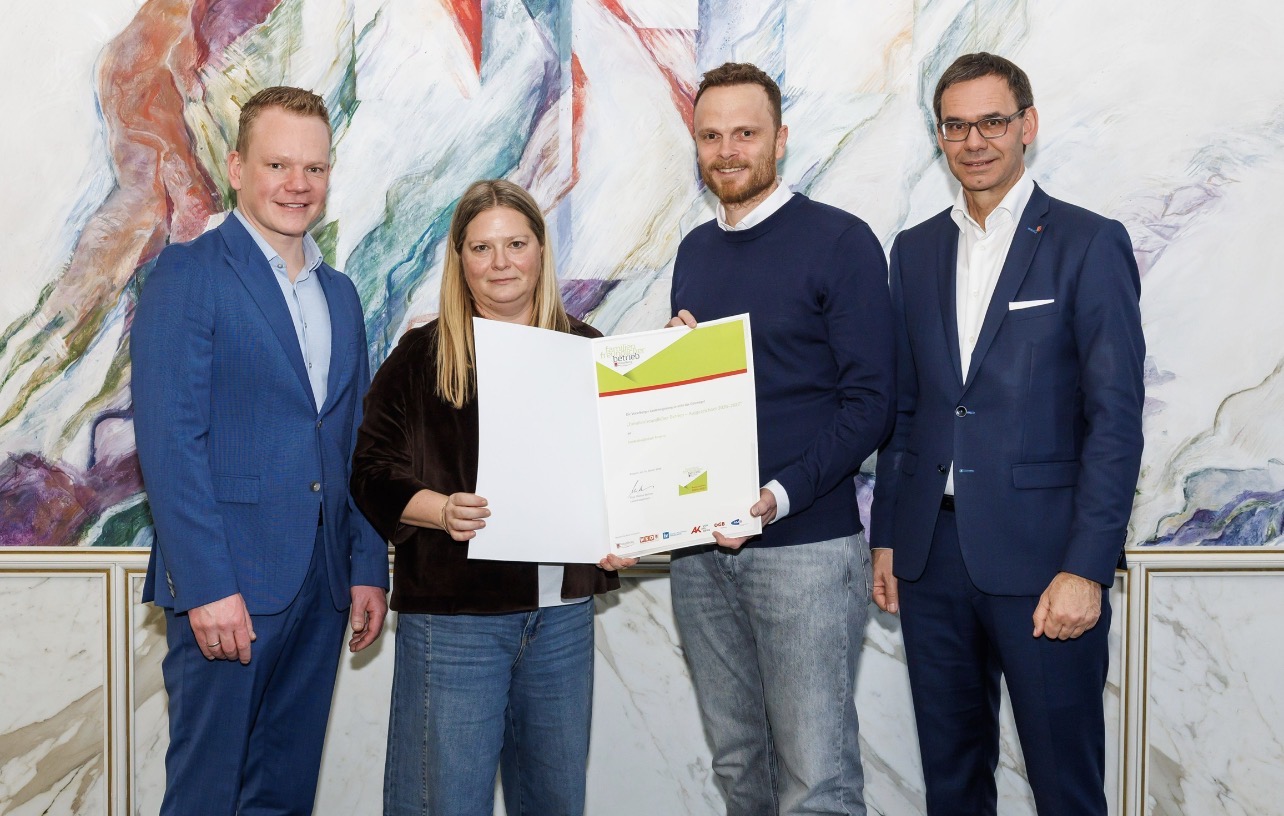 Bregenz Belediyesi yeniden “aile dostu işletme” sertifikası aldı