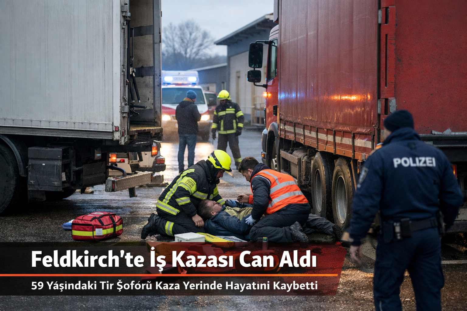 Feldkirch’te iş kazası can aldı