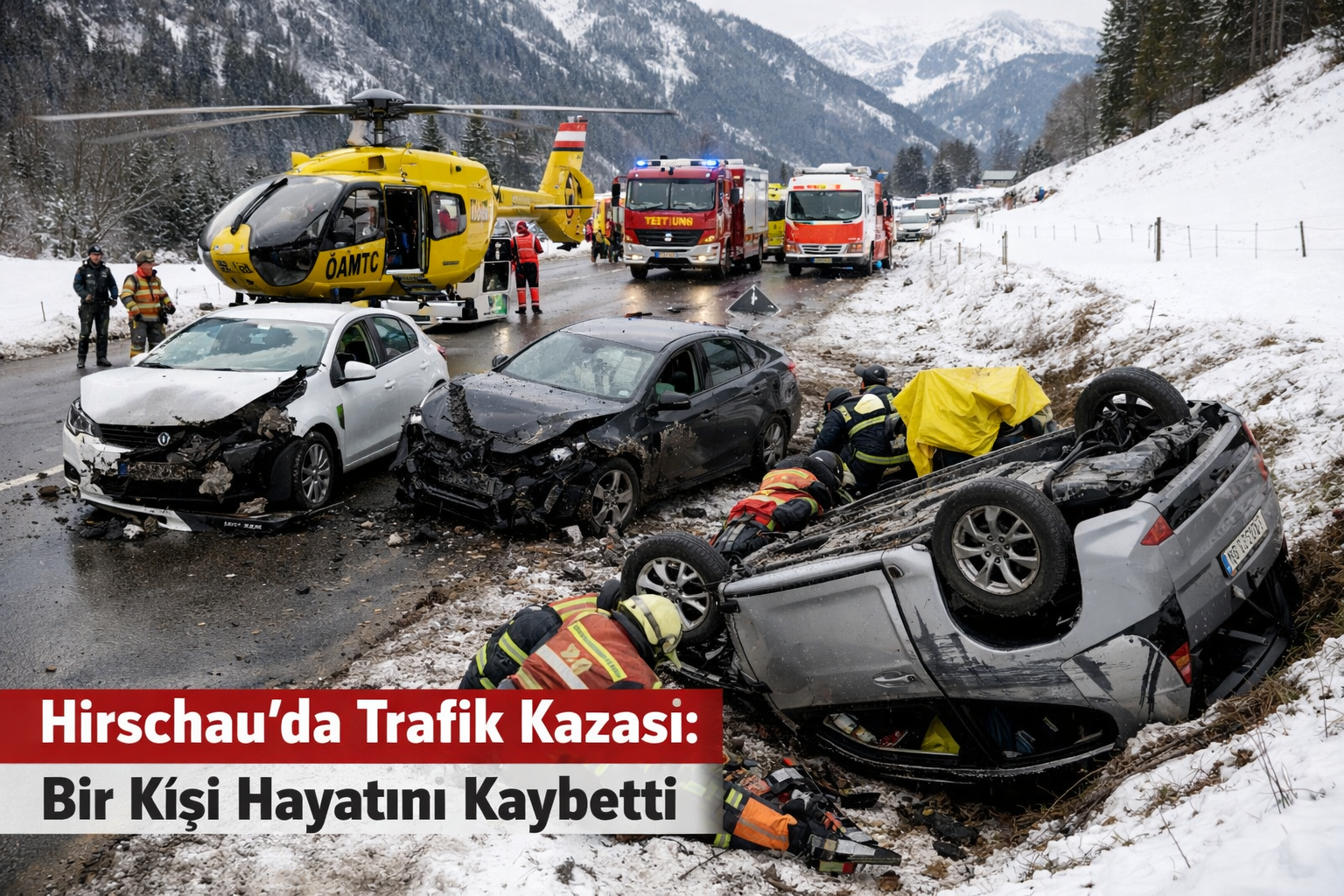 Hirschau’da Trafik Kazası: Bir Kişi Hayatını Kaybetti