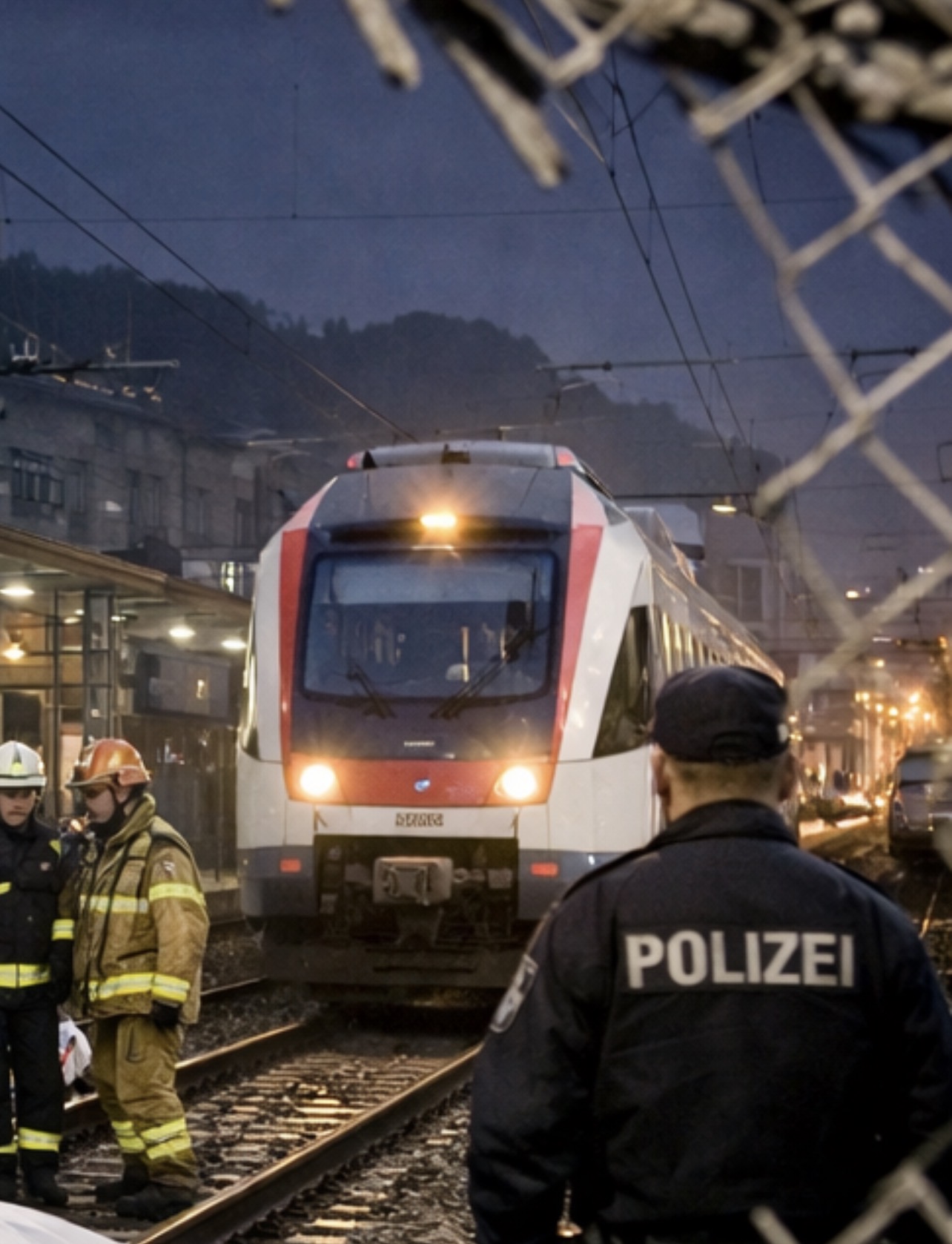 Bregenz’de Feci Tren Kazası: 40 Yaşındaki Adam Hayatını Kaybetti