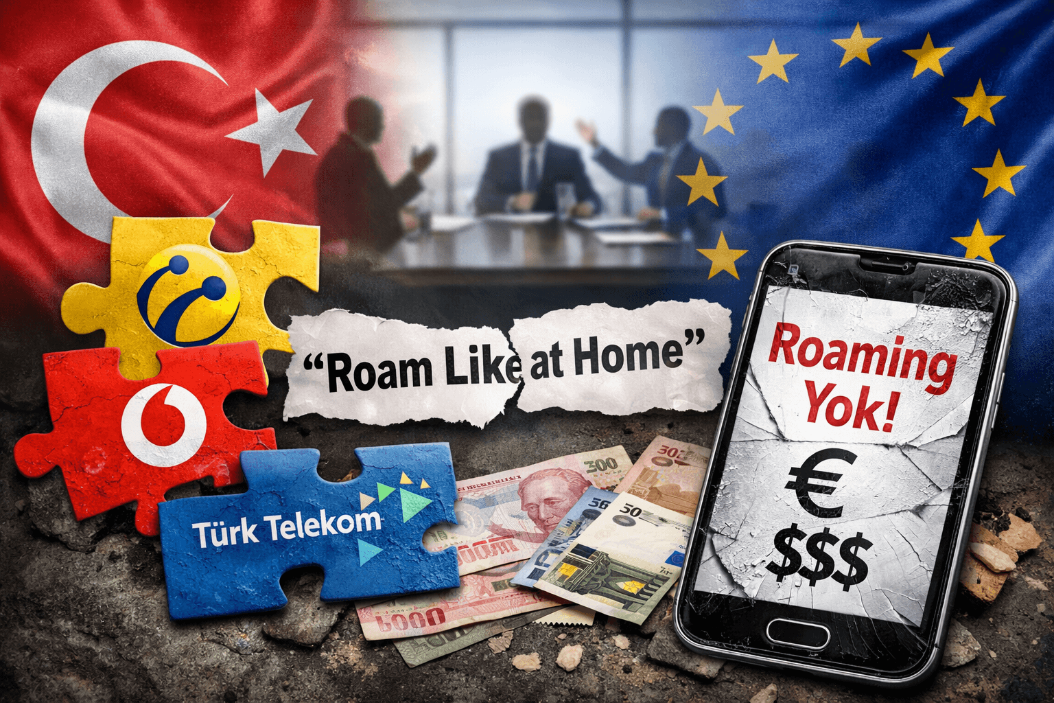 AB ile Ücretsiz Dolaşım Fırsatı Masadan Kalktı: Operatörlerden Ortak Ret