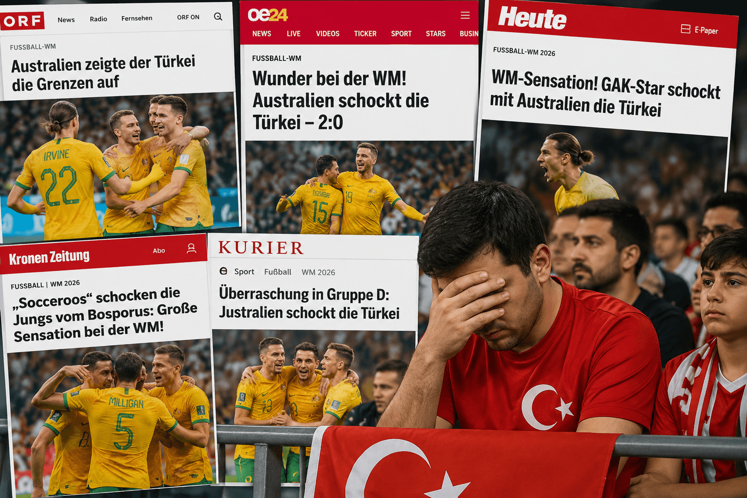 Avusturya Basınındaki Manşetler Türk Toplumunda Tepkiyle Karşılandı Avusturya Basınındaki Manşetler Türk Toplumunda Tepkiyle Karşılandı