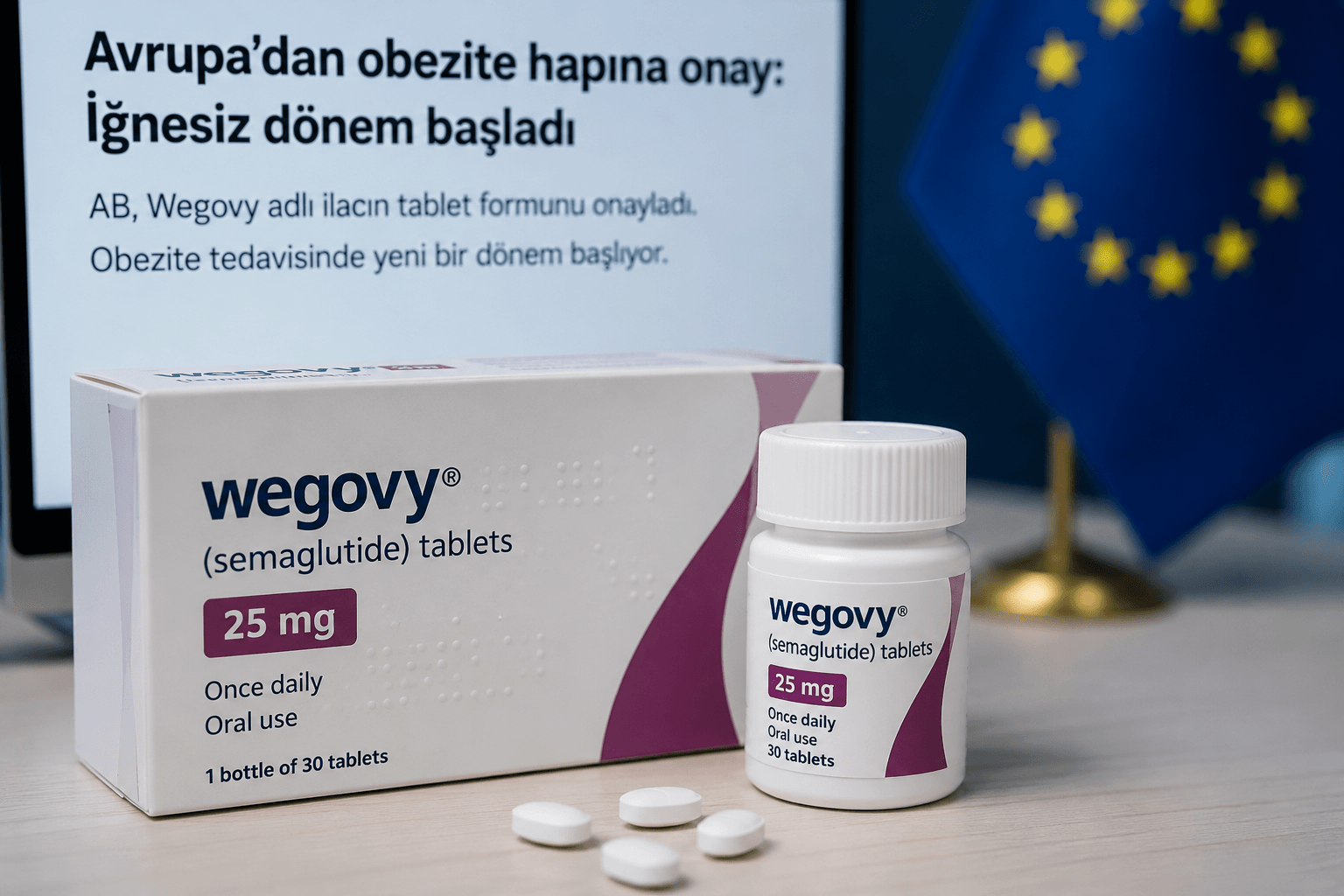 Avrupa’da Obezite Tedavisinde Yeni Dönem: İğneye Alternatif Hap Onaylandı