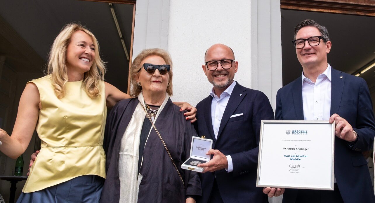 Bregenz’den Sanata Büyük Onur: Ursula Krinzinger’e Hugo von Montfort Madalyası