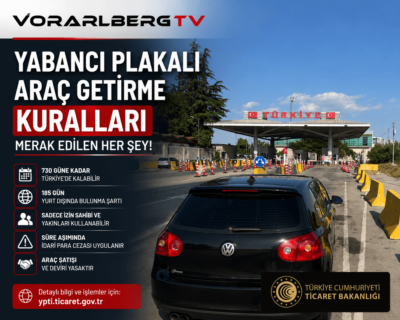 Yabancı Plakalı Araç Düzenlemesinde Merak Edilenler Açıklandı